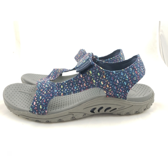 Sketchers  Navy Kicker Sandals 9 W/Box - Picture 11 of 11